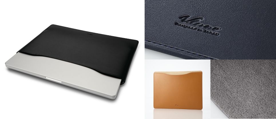 スリム設計で本体を美しく保護！MacBookに相応しい上質なソフトレザーで包み込むMacBook専用スリーブケースを新発売