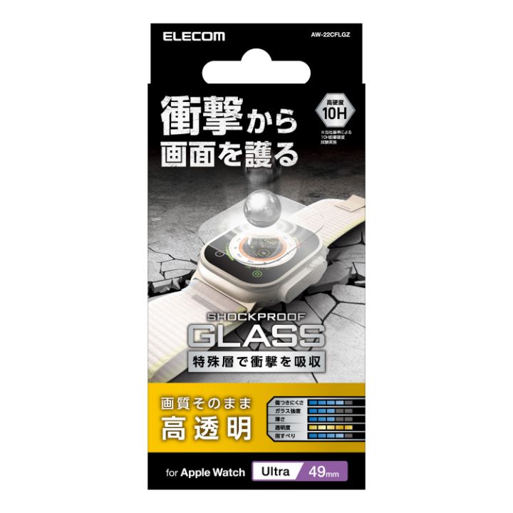 高精細液晶を損ねない高い透明度を実現