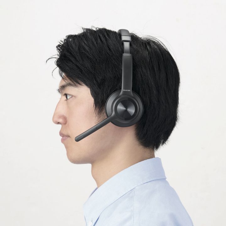 デュアルマイクノイズリダクション機能でクリアな音声を届けるヘッドセット