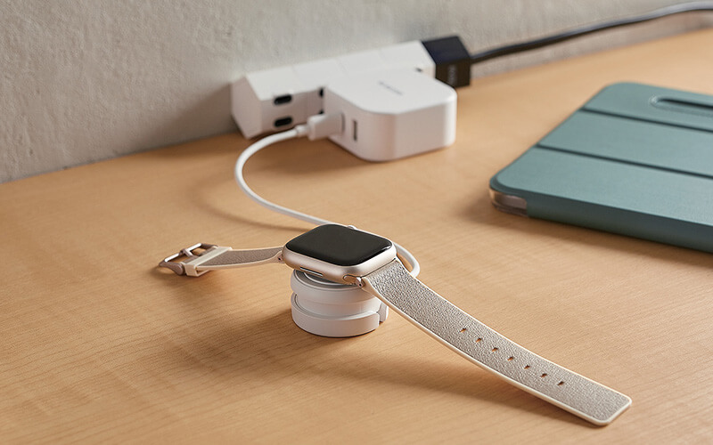AC充電器に接続