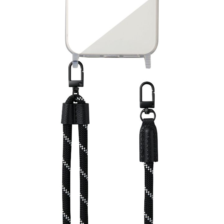ハンドストラップ、スマホショルダーが取り付けられる！ストラップホール付きのiPhone用ケース