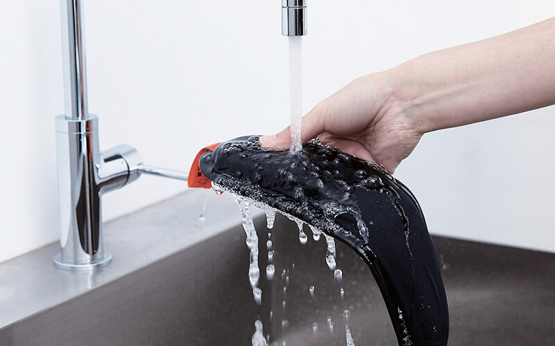 水洗いできていつも清潔に使える