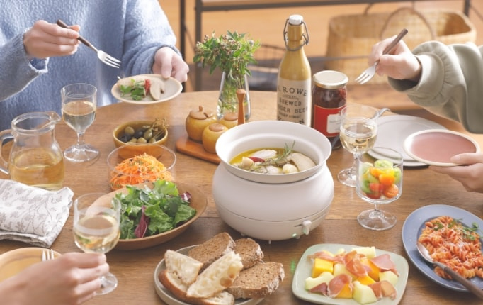 IHクッキングプレート「HOT DISH」深鍋タイプ