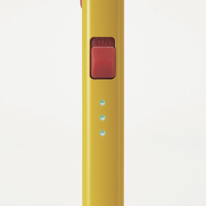 バッテリーの残量が分かるLEDランプ