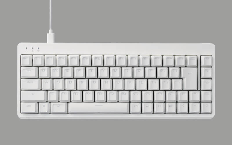 本語65%配列＋USBポート付き