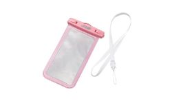 スマートフォン用防水ケース IPX8 ピンク 製品イメージ