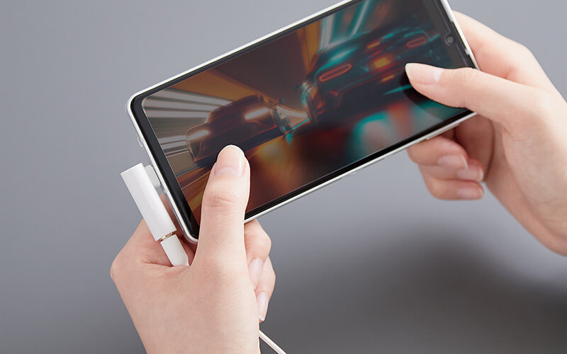 ケーブルがない一体型タイプの変換アダプターです