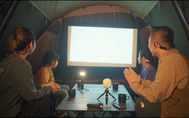 周囲に迷惑をかけずに迫力のあるサウンドで楽しめる