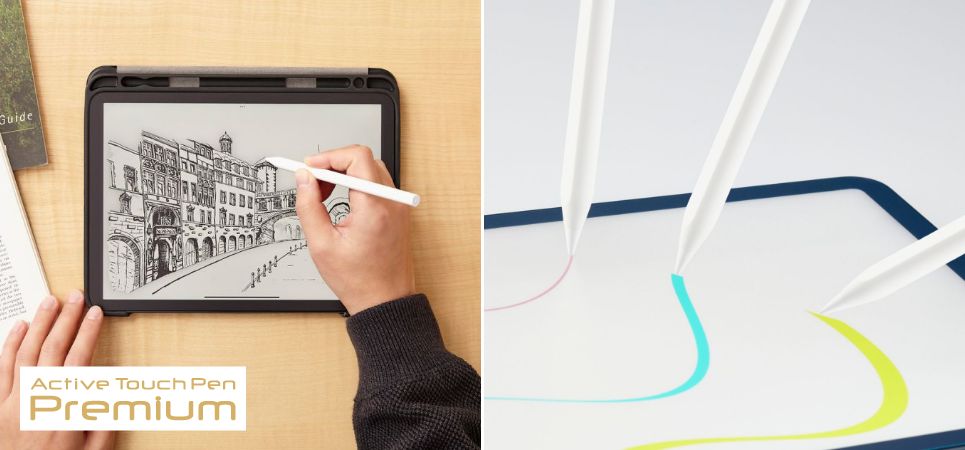 電池切れを気にせずいつでも描ける！iPadに付けるだけで保管と充電が同時にできるiPad専用ワイヤレス充電式タッチペンを発売