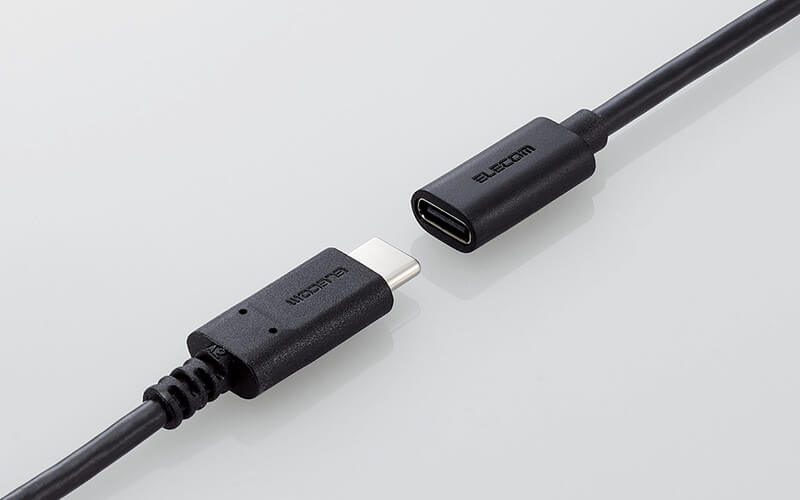 USB Type-Cケーブルの延長が可能
