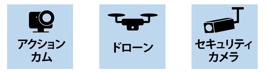 高速データ転送に対応し、いろいろな用途に対応