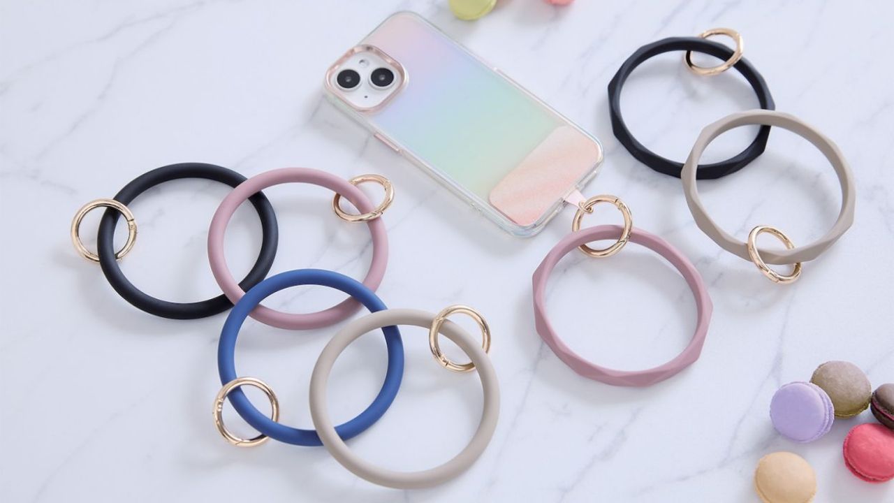 スマートデバイスを「自分らしく」彩る「&me」ブランドのリングタイプのスマートフォンハンドストラップ