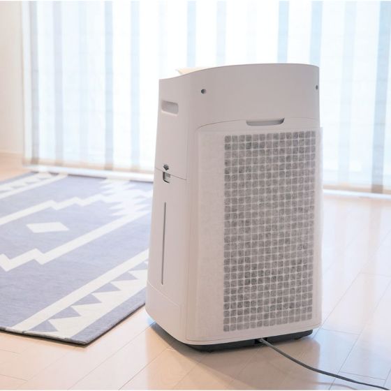 お部屋の空気をきれいに循環！空気清浄機用プレフィルター