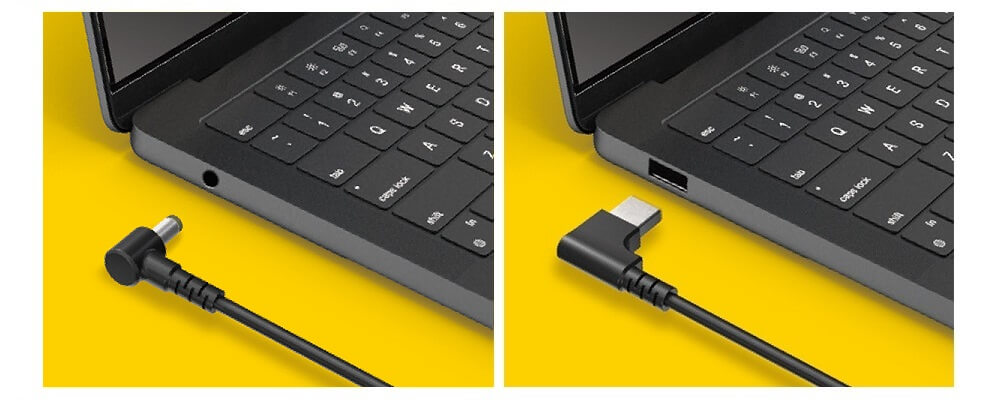 丸型ポート用と角型ポート用の2タイプのケーブルをご用意