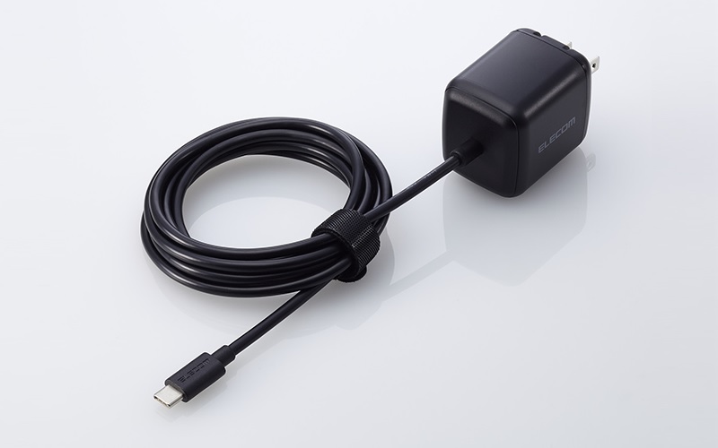 USB Type-CTMプラグ搭載、長さ約2mのケーブル一体型