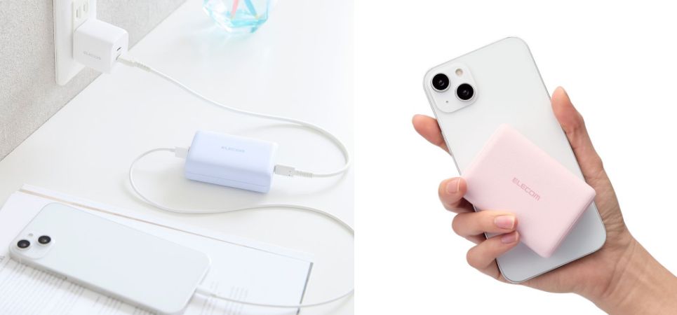 クレカサイズなのにたっぷり10,000mAh！スマートフォンと同時に充電できるコンパクトモバイルバッテリー2種類を新発売