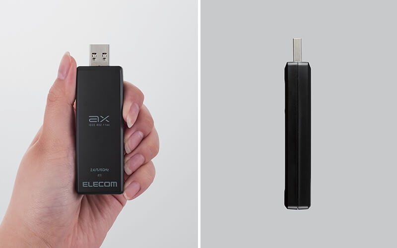 Wi-Fi 6E対応ながら小型化・薄型化を実現