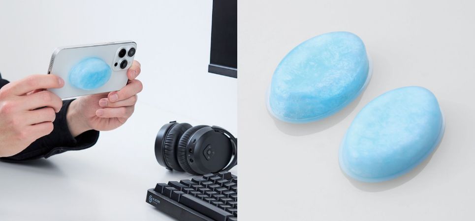 貼るだけで冷却し、ゲームや動画撮影中の熱上昇を防ぐ！昨年SNSで話題なった「モバピタッCoolスマホ冷却パッド」の2個入りとBIGサイズ、BIGサイズ2個入りを新発売