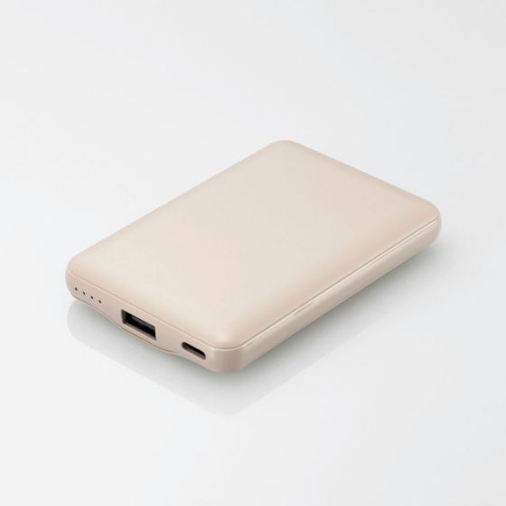 接続機器を自動で見分けて最適な出力ができるおまかせ充電対応！「薄型コンパクトモバイルバッテリー