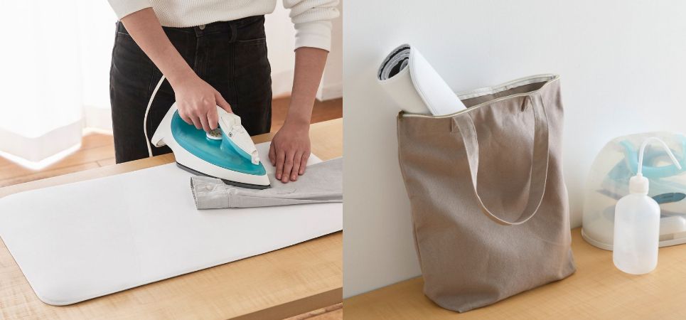 広げるだけでどこでもアイロンがけ！くるくる丸めて収納可能な極厚アイロンマットを発売