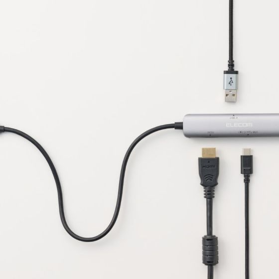 HDMI®+LAN搭載のスリムタイプのUSB Type-C(USB-C)接続ドッキングステーション