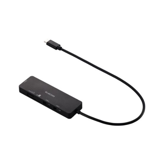 カードリーダーとしても使える！SD・microSDカードスロット付きUSB 5Gbpsハブ