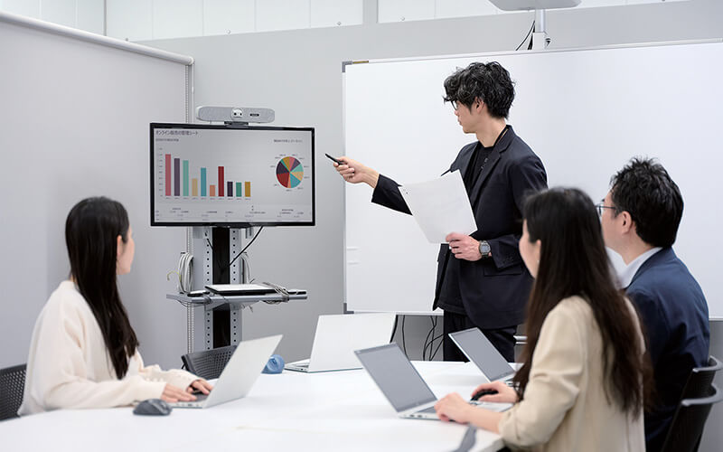4名～30名程度の会議におすすめ(当社検証による)