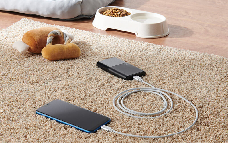 ペットと同居しながら安心して充電などができる