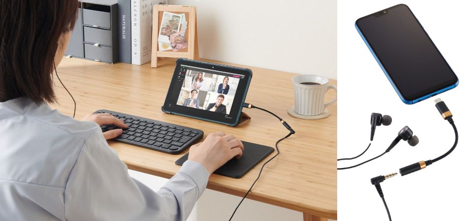 φ3.5ポートのない端末でも有線イヤホンが使える！USB-Cポートをステレオミニジャックに変換できるハイレゾ対応音声変換ケーブルを新発売