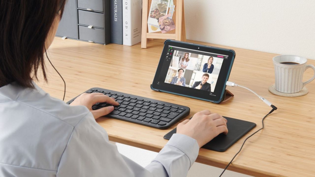 USB Type-C(USB-C)ポートをφ3.5mmのステレオミニジャックに変換できるハイレゾ対応音声変換ケーブル