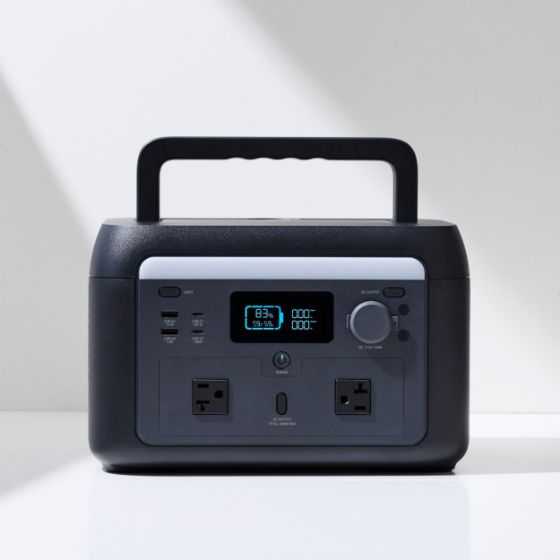 電気毛布や小型家電なども使用可能！ポータブル電源 500P (容量 512Wh / AC出力 600W)