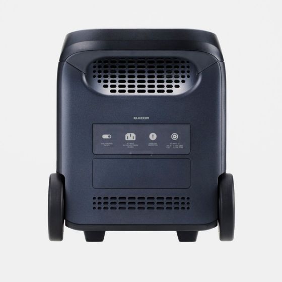 災害時にも家族全員が安心して使える超大容量・高出力を実現！ポータブル電源 2500P (容量 2560Wh / AC出力 2500W)