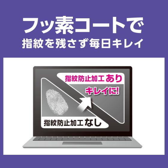 画面を傷や汚れから守るスムースタイプの抗菌・反射防止フィルム（EF-MSL7MFLST、EF-MSL7SFLST）