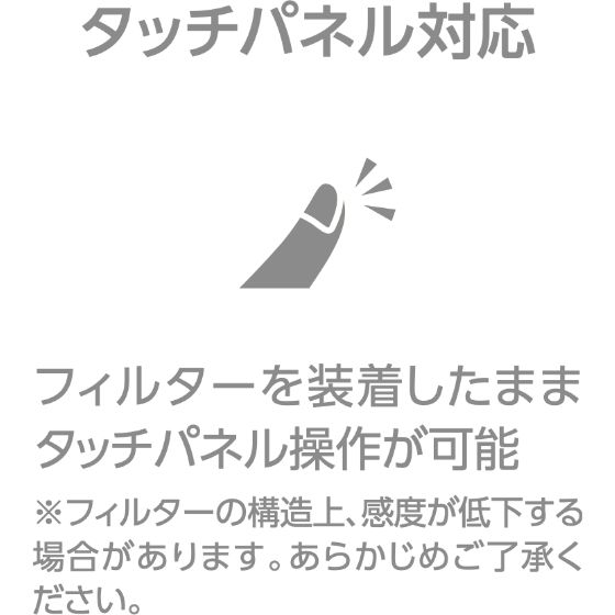 周りからののぞき見から画面を守る吸着タイプののぞき見防止フィルター（EF-MSL7MPFNSK、EF-MSL7SPFNSK）