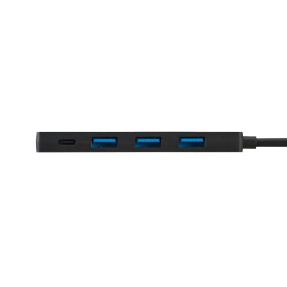 ノートパソコンに給電もできる4ポートUSB-Cコネクターハブ