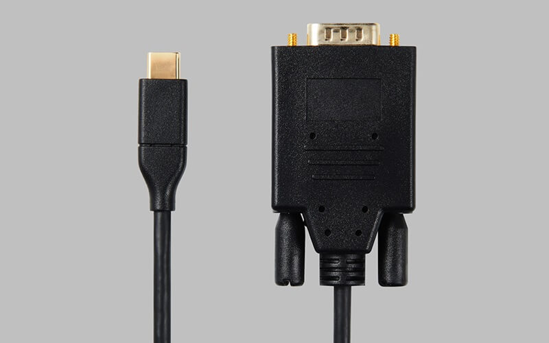 USB Type-C端子・ VGA端子画像