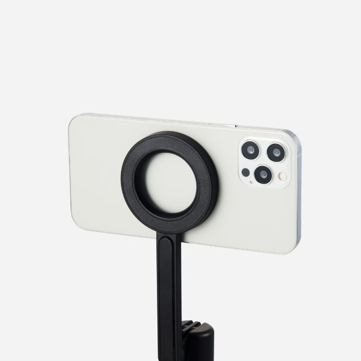 床置きタイプのスマートフォン三脚スタンド