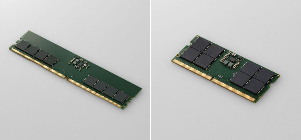 最大データ転送速度44.8GB/sで、安定した高速動作が可能！DDR5-5600とPC5-44800に対応したノートパソコンやデスクトップ用メモリモジュール4製品を新発売