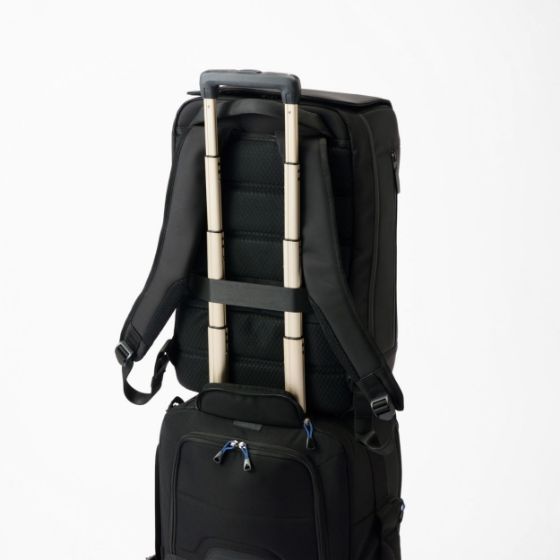 クレジットカードなどのスキミングを防止するRFID保護機能付き！防犯バックパック28L（BM-BPSC01LBK）・20L（BM-BPSC01BK）