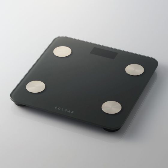 測定データを専用アプリ「ECLEAR plus」(エクリア プラス)に転送できるBluetooth®通信機能搭載"エクリア 体組成計"