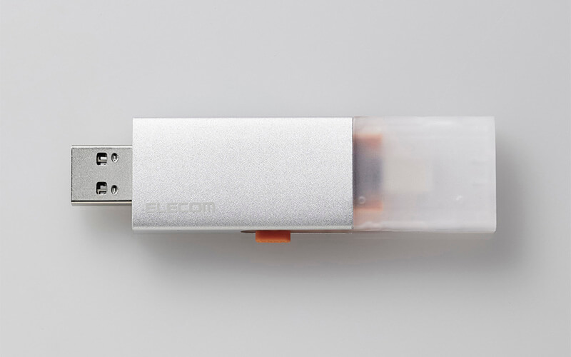 USB-Aコネクター使用時