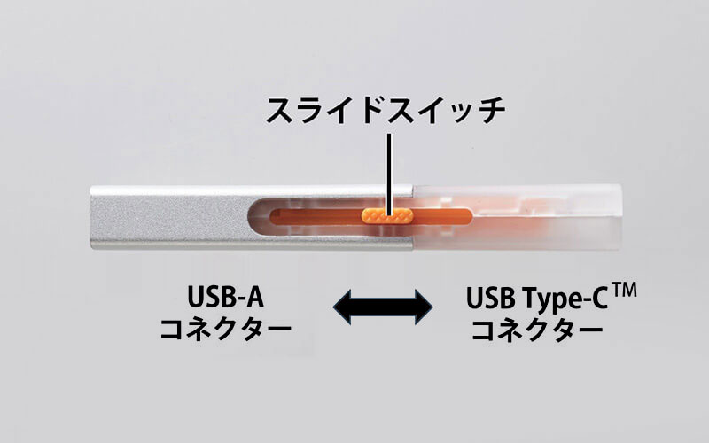 スライドスイッチの説明