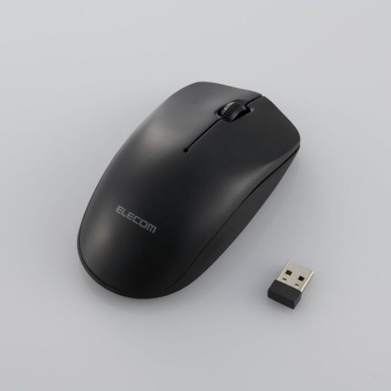 USB-A・USB Type-Cポート対応 無線2.4GHzモデルの3ボタンマウス