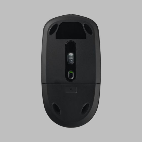USB-A・USB Type-Cポート対応 無線2.4GHzモデルの3ボタンマウス