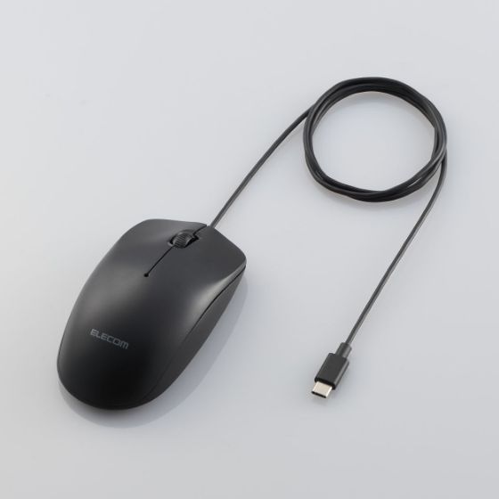USB-A・USB Type-Cポート対応 無線2.4GHzモデルの3ボタンマウス