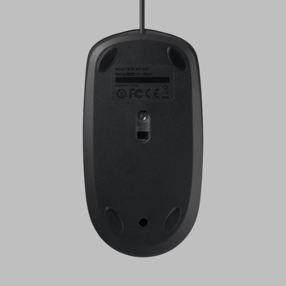 USB-A・USB Type-Cポート対応 無線2.4GHzモデルの3ボタンマウス