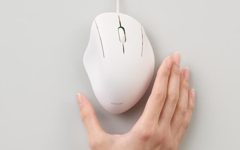 継ぎ目が少ないので手になじみやすい