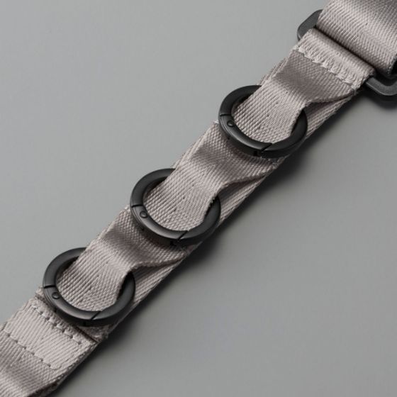 ループ&カラビナ付きスマートフォンショルダーストラップ（ベルト幅30mm）