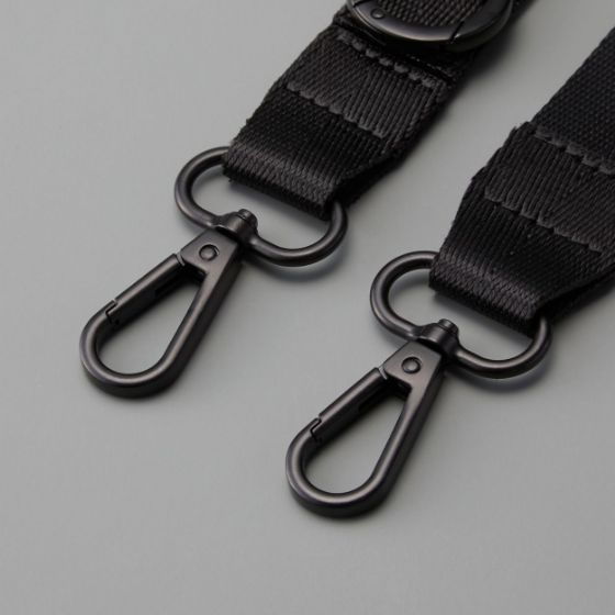 ループ&カラビナ付きスマートフォンショルダーストラップ（ベルト幅30mm）