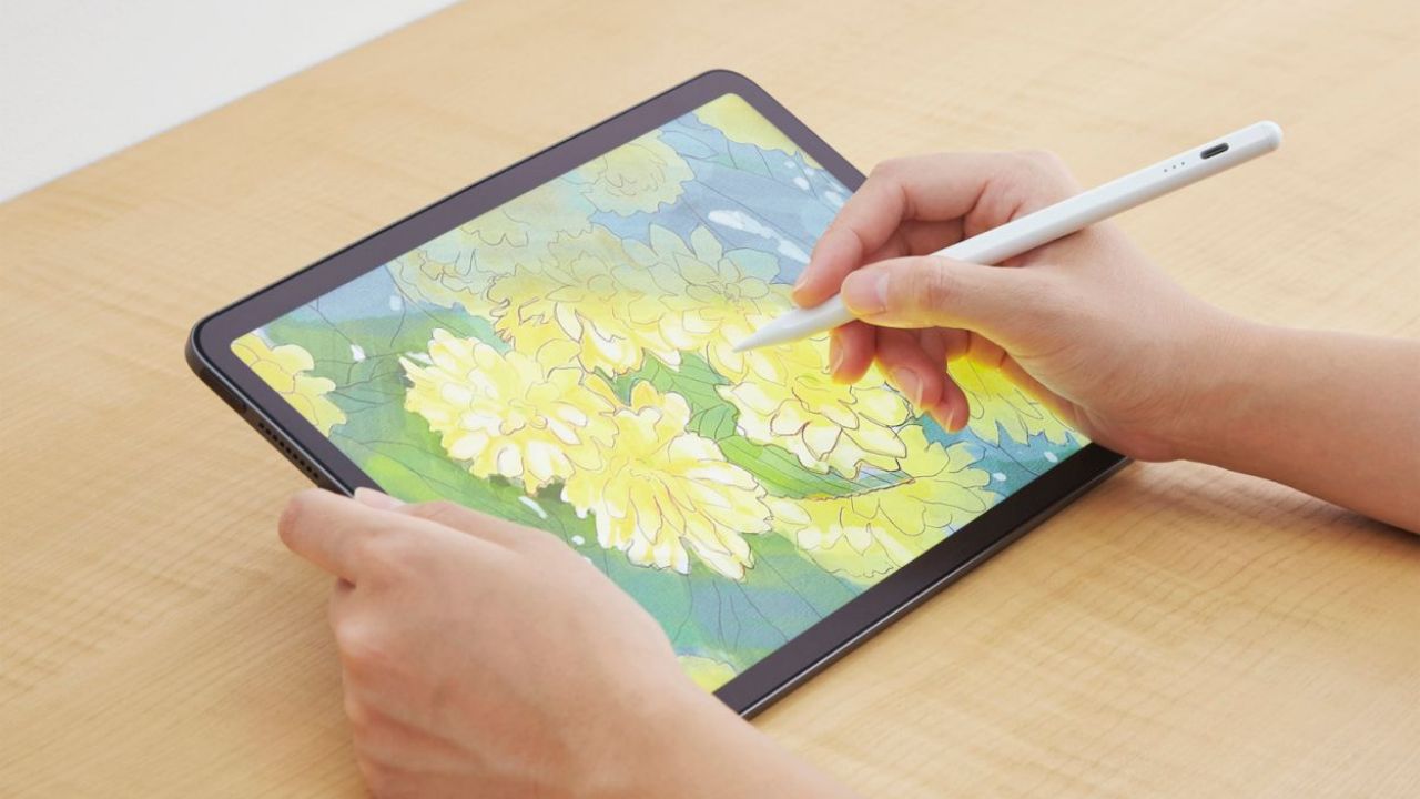 Apple Pencilに近い描き心地のiPad用タッチペン